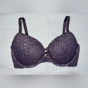 Victoria's Secret Lace DREAM ANGELS PUSH-UP - Dark Purple